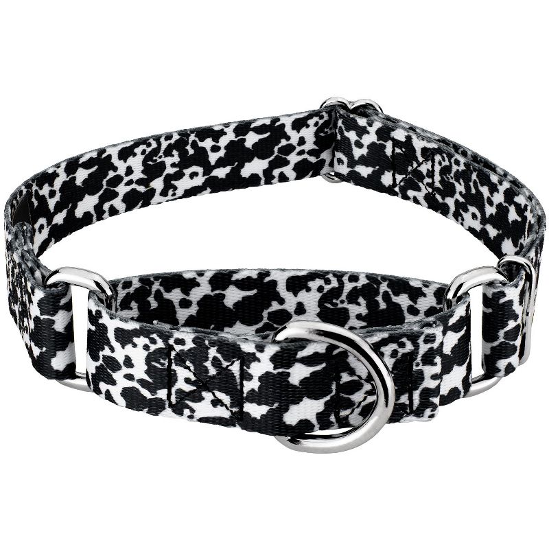 Country Brook Petz Dairy Cow Martingale Dog Collar, 1 of 8