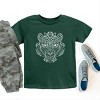 Tiger Face Mandala - Youth Short Sleeve Graphic T-Shirt - 2 of 4