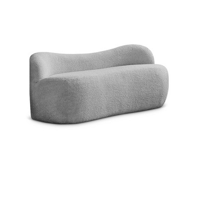 Meridian Furniture,Flair Boucle Fabric Bench