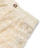 Women's Pants Wide Leg Elastic Waist Lace Hollow Two Side Pockets Oversize Loose Casual - 3 of 4
