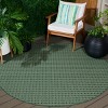 Terrace TER808 Power Loomed UV Resistant Stain Resistant Non-Shedding Indoor/Outdoor Rugs - Safavieh - 2 of 4