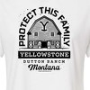 Women's - Yellowstone - Protect This Family Cropped Graphic T-Shirt - 2 of 4