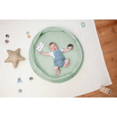 Green Polyester 3-in-1 Anti-UV Baby Play Area
