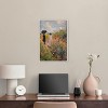 Art Remedy A Stroll through the Flowers Impressionism Wall Art Framed - 2 of 4