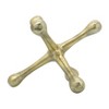 Sagebrook Home Metal Jacks Abstract Sculpture for Room, Bedroom or Office Decor, Aluminum - 2 of 4