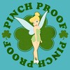 Women's Peter Pan St. Patrick's Day Pinch Proof Tinkerbell Racerback Tank Top - 2 of 4