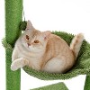 Multi-Level Cat Tree, Cat Tower Durable Sisal-Covered Scratching Posts,Cozy Caves,Condo,Dangling Ball,Jumping Platform for Cats Play &Sleep,Pet House - 4 of 4