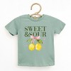 The Juniper Shop Sweet & Sour Lemon Toddler Short Sleeve Tee - 2 of 4