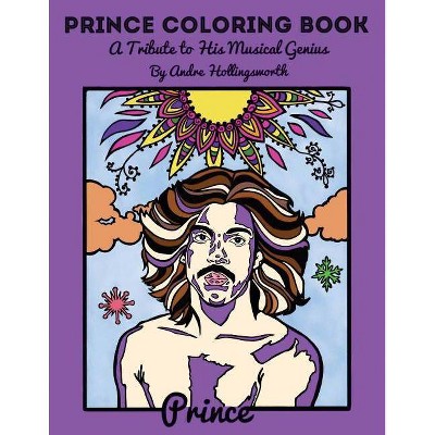 Prince Coloring Book - by  Andre Hollingsworth (Paperback)