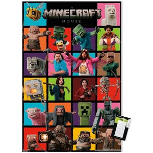 Trends International A Minecraft Movie - Grid Unframed Wall Poster Prints - 1 of 4