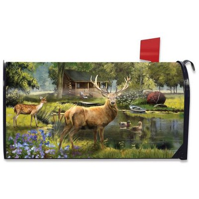 Great Outdoors Summer Magnetic Mailbox Cover Elk Standard Briarwood Lane