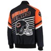 G-III Sports Mens Chicago Bears Varsity Jacket, Black, XX-Large - 2 of 2