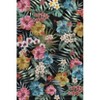 Floral Washable Bugs Boho Flower Area Rug Non Slip Thin Living Room Botanical Colorful Floor Carpet Runner for Kitchen Hallway - 2 of 2