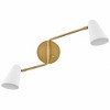 Lark Birdie 2 - Light Sconce in  Lacquered Brass/Matte White - 2 of 4