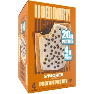 Legendary Foods Gluten Free and Keto Friendly Protein Pastry - S'mores - 8oz/4ct - 1 of 4