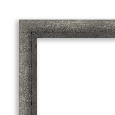 Burnished Concrete Matte Gray Wood 11x14 Wall Frame