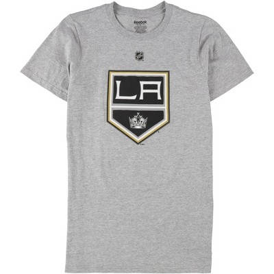 Reebok Mens LA Kings Logo Graphic T-Shirt