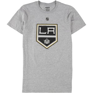 Reebok Mens LA Kings Logo Graphic T-Shirt - 1 of 2