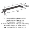Amerock Evolve 6-5/16 Inch Cabinet or Furniture Pull - 3 of 4