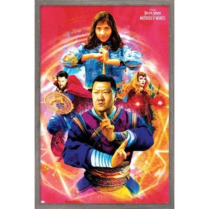 Trends International Marvel Doctor Strange in the Multiverse of Madness - Ensemble Framed Wall Poster Prints - 1 of 4