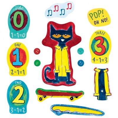 Little Folk Visuals Four Groovy Buttons Felt Set - 14 Pcs