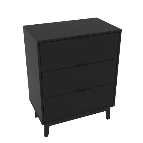 5 Drawer Dresser Black - Prepac : Target