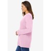 Woman Within Perfect Long-Sleeve Crewneck Tee - 4 of 4