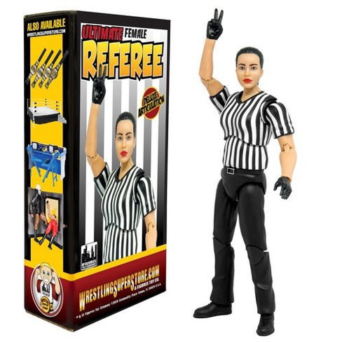 Ultimate Commentator Annunciatore con articolazione Deluxe per WWE & AEW Wrestling Action Figure