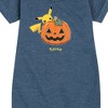 Girls' - Pokémon - Pikachu Pumpkin Graphic Short Sleeve Fleece Dress - 2 of 4