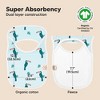 KeaBabies 8-Pack Hallo Baby Drool Bibs , Baby Bibs for Boys, Girls, Pull-on Bibs for Baby Boy, Baby Girl, Baby Bib Unisex - 3 of 4