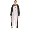 Just Love Mens One Piece Unicorn Rainbow Adult Bodysuit Hooded Pajamas - 4 of 4