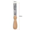 Unique Bargains Stainless Steel Wood Handle Cutting Thinning Leather Edge Bevelers - 2 of 4