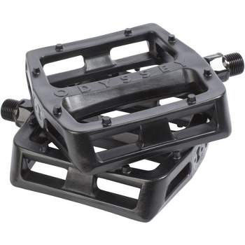 Odyssey Grandstand V2 PC Platform Pedals 9/16" Chromoly Concave Composite Black
