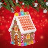 Miss Christmas 5.0 Inch Cute Cottage On Gumdrop Lane Christmas Tree Ornament , Christmas Decor Gingerbread House Christmas (1PC) - 2 of 4