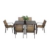 PAGED Outdoor Dining Set Patio Table and Chairs Set All Weather Use for Yard, Poolside - 4 of 4