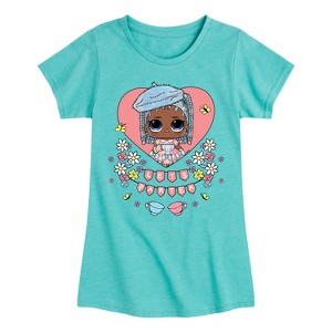 Girls' - LOL Surprise! - Let's Par-Tea Fitted Short Sleeve Graphic T-Shirt - 1 of 4