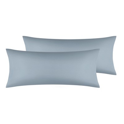Unique Bargains Solid Color Envelope Closure for Easy Care Wrinkle Pillowcase 2 Pcs