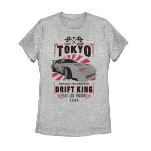 Women's Fast & Furious Tokyo Drift King T-Shirt - 1 of 3