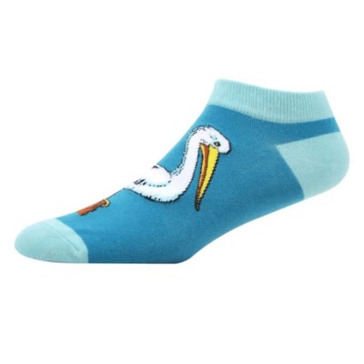 Pelican Ankle Socks (Men's Sizes, Adult Large) from the Sock Panda