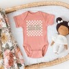 The Juniper Shop Retro Checkered Babe Baby Bodysuit - 2 of 2