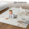 Fodoss 71x59in Extra Large Baby Play Mat – Waterproof Foam Floor Mat for Babies, Toddlers & Infants, Ideal for Playtime - 3 of 4
