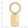 Black Bow Jewelry 14k Yellow Gold Plated Sterling Silver Louisville Cardinals NCAA Key Chain - 2 of 3