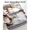 LUGGEX 28 Inch Luggage with Spinner Wheels, PC Expandable Hard Shell Suitcases Checked Large 28 Inch, Charcoal Metallic - 4 of 4