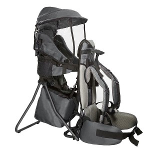 ClevrPlus CC Hiking Child Carrier Baby Backpack Camping for Toddler Kid, Grey - 1 of 4