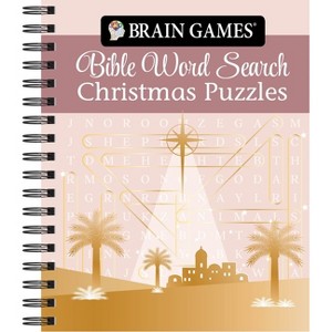 Brain Games - Bible Word Search Christmas Puzzles - by  Publications International Ltd & Brain Games (Spiral Bound) - 1 of 1