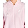 Casual Nights Women's Zip Up Front Long Fleece Robe House Dress - 4 of 4