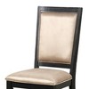 Royal Hampton Side Dining Chair Set of 2, Slatted Back, Espresso Brown - 4 of 4