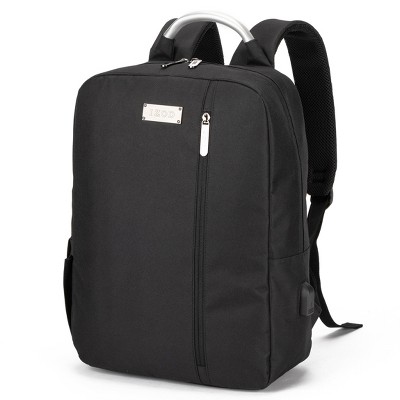 IZOD Aaron Business Travel Slim Durable Laptop Backpack with USB Charging Port, Fits 15.6 Inch Laptop/Notebook