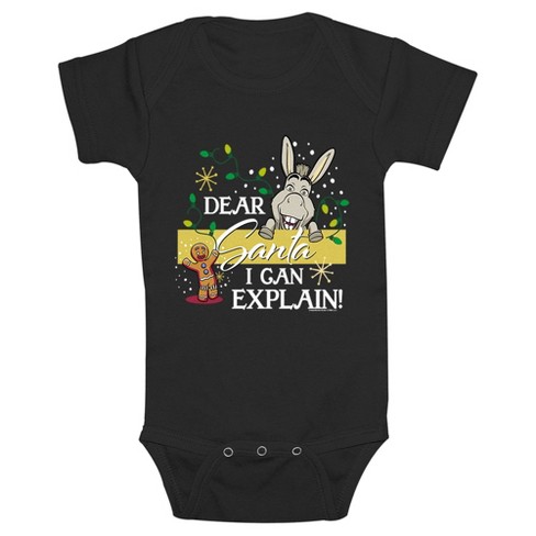 Infant's Shrek Santa Letter Bodysuit - image 1 of 3