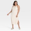 Women's Open Back Midi Slip Dress - A New Day™ - image 3 of 3